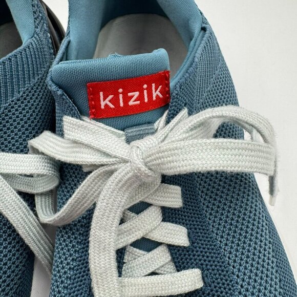 Kizik Athens Sneakers Mens Size 7 Womens Size 8.5 Blue With Hands-Free Slip-On - Picture 8 of 9